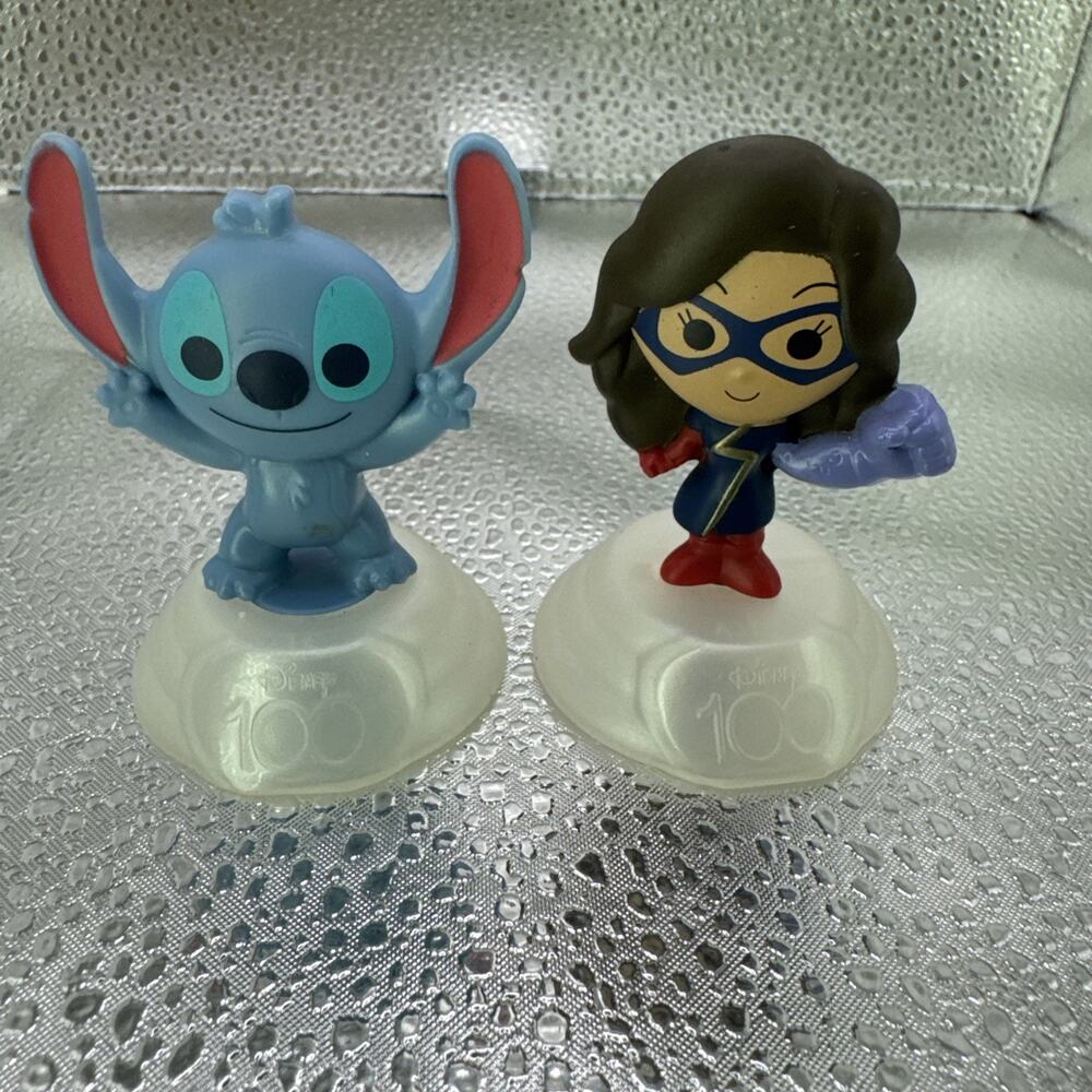 2023 McDONALD'S Disney's 100 Year Anniversary Stitch and Ms. Marvel